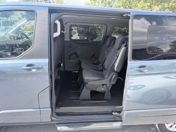 FORD TOURNEO CUSTOM Blue 2.0 320 EcoBlue Titanium 8-seat minibus, 96,720 miles, Euro
