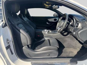 MERCEDES-BENZ C CLASS 2.1 C220d AMG Line (Premium) Coupe 2dr Diesel G-Tronic+ Euro 6 (