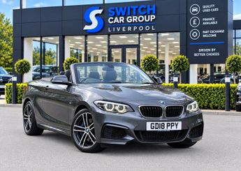 BMW 2 SERIES 1.5 218i M Sport Convertible 2dr Petrol Auto Euro 6 (s/s) (136 p