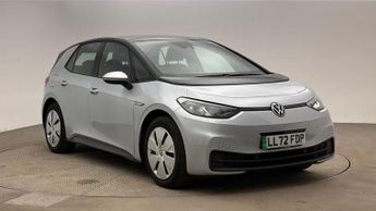 VOLKSWAGEN ID.3 Pro 58kWh Life Hatchback 5dr Electric Auto (145 ps) Front / Rear
