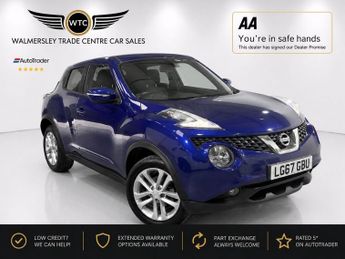 Nissan Juke 1.6 N-Connecta SUV 5dr Petrol XTRON Euro 6 (117 ps) (Category S)
