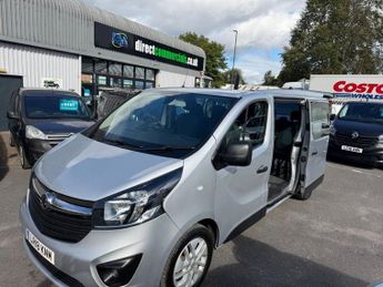 Vauxhall Vivaro 1.6 CDTi 2900 BiTurbo ecoTEC 9 SEAT MINIBUS 5dr Diesel Manual L2
