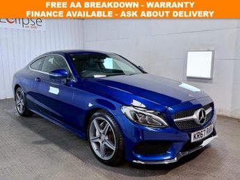 Mercedes C Class 2.0 C200 AMG Line Coupe 2dr Petrol G-Tronic+ Euro 6 (s/s) (184 p