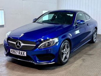 MERCEDES-BENZ C CLASS 2.0 C200 AMG Line Coupe 2dr Petrol G-Tronic+ Euro 6 (s/s) (184 p