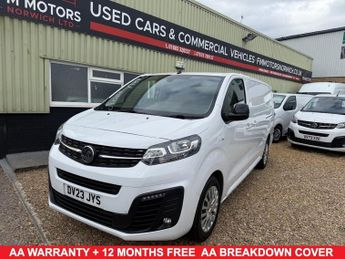 Vauxhall Vivaro 1.5 Turbo D 2900 Pro Panel Van 6dr Diesel Manual L2 H1 Euro 6 (s