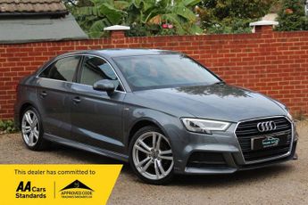 Audi A3 1.5 TFSI CoD 35 S line Saloon 4dr Petrol S Tronic Euro 6 (s/s) (
