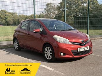 Toyota Yaris 1.33 Dual VVT-i T Spirit Hatchback 5dr Petrol Manual Euro 5 (101