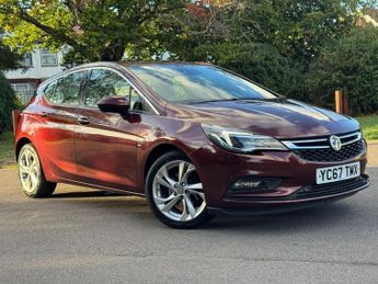 Vauxhall Astra 1.4i Turbo SRi Nav Hatchback 5dr Petrol Auto Euro 6 (s/s) (150 p