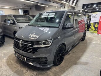 Volkswagen Transporter 204ps DSG Kombi T32 LWB ABT and Vdub GT pack in Pure Grey