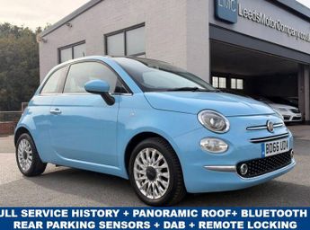 Fiat 500 1.2 Lounge Hatchback 3dr Petrol Manual Euro 6 (s/s) (69 bhp)