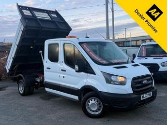 Ford Transit 2.0 350 EcoBlue Leader tipper Double Cab 4dr Diesel Manual RWD L