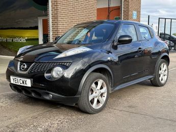 NISSAN JUKE 1.6 Acenta SUV 5 Door Petrol Manual Black 