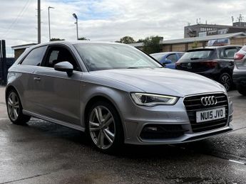 Audi A3 1.4 TFSI CoD S line Hatchback 3 Door Petrol Manual Silver Euro 6