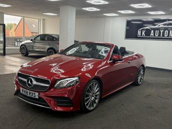 MERCEDES-BENZ E CLASS 2.0 E220d AMG Line (Premium Plus) Cabriolet 2dr Diesel G-Tronic+