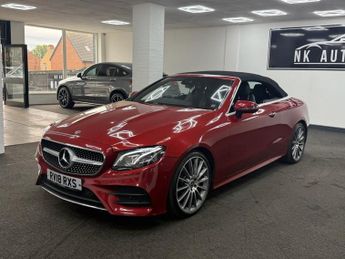 MERCEDES-BENZ E CLASS 2.0 E220d AMG Line (Premium Plus) Cabriolet 2dr Diesel G-Tronic+