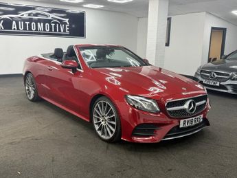 MERCEDES-BENZ E CLASS 2.0 E220d AMG Line (Premium Plus) Cabriolet 2dr Diesel G-Tronic+