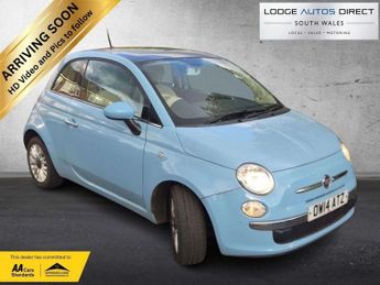 Fiat 500 1.2 Lounge Hatchback 3dr Petrol Manual Euro 6 (s/s) (69 bhp)