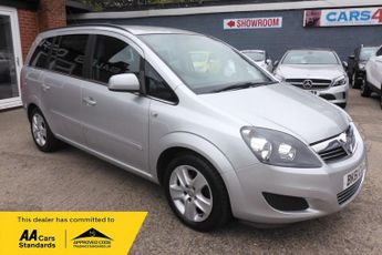 Vauxhall Zafira 1.6 16V Exclusiv MPV 5dr Petrol Manual Euro 5 (115 ps)