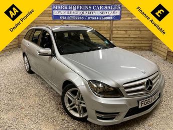 Mercedes C Class 1.6 C180 AMG Sport Estate 5dr Petrol G-Tronic+ Euro 6 (s/s) (156