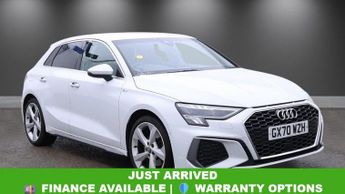 Audi A3 1.5 TFSI 35 S line Sportback 5dr Petrol Manual Euro 6 (s/s) (150