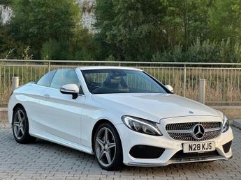 Mercedes C Class 2.1 C220d AMG Line Cabriolet 2dr Diesel G-Tronic+ Euro 6 (s/s) (