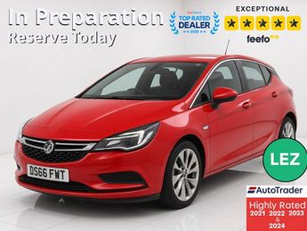 Vauxhall Astra 1.4i Design Hatchback 5dr Petrol Manual Euro 6 (100 ps)