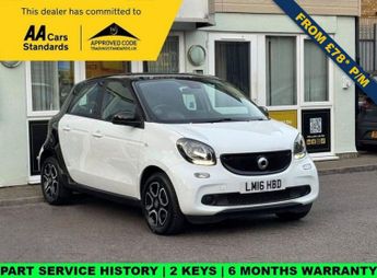 Smart ForFour 1.0 Prime (Premium) Hatchback 5dr Petrol Manual Euro 6 (s/s) (71