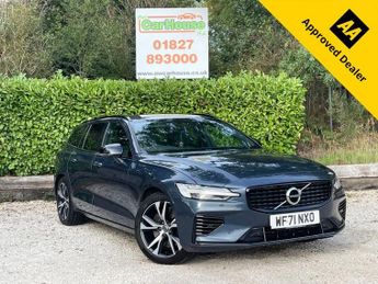 Volvo V60 2.0h T6 Recharge 11.6kWh R-Design Estate 5dr Petrol Plug-in Hybr