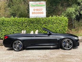 BMW 4 SERIES 3.0 430d M Sport Convertible 2dr Diesel Auto