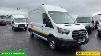 Ford Transit White 2.0 350 EcoBlue Leader L3 H3 Van, 39,600 miles, Euro 6, 6-