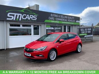 Vauxhall Astra 1.6 CDTi BlueInjection Elite Hatchback 5dr Diesel Manual Euro 6 