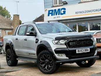 Ford Ranger NO VAT 18 REG WITH PRIVATE PLATE NEW BLACK 20inch ALLOYS and NEW