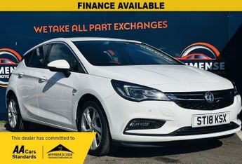 Vauxhall Astra 1.4i Turbo SRi Hatchback 5dr Petrol Manual Euro 6 (150 ps)