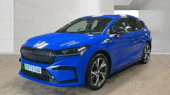 SKODA ENYAQ IV iV 82kWh 80x SportLine Plus SUV 5dr Electric Auto 4WD (DC135kW) 