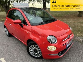 Fiat 500 1.2 Lounge Hatchback 3dr Petrol Manual Euro 6 (s/s) (69 bhp)