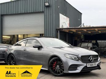 Mercedes E Class 2.0 E220d AMG Line (Premium) Coupe 2dr Diesel G-Tronic+ Euro 6 (