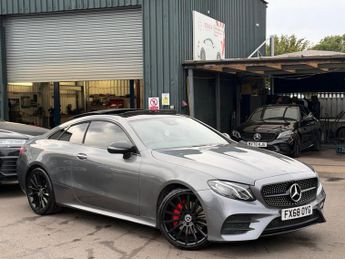 MERCEDES-BENZ E CLASS 2.0 E220d AMG Line (Premium) Coupe 2dr Diesel G-Tronic+ Euro 6 (