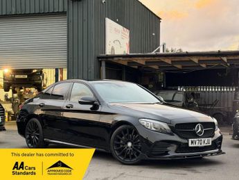 Mercedes C Class 2.0 C220d AMG Line (Premium) Saloon 4dr Diesel G-Tronic+ Euro 6 
