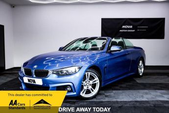 BMW 4 Series 2.0 420d M Sport Convertible 2dr Diesel Auto Euro 6 (s/s) (190 p