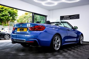BMW 4 SERIES 2.0 420d M Sport Convertible 2dr Diesel Auto Euro 6 (s/s) (190 p