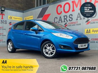 Ford Fiesta 1.25 Zetec Hatchback 5dr Petrol Manual Euro 6 (82 ps)