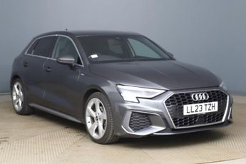 Audi A3 1.0 TFSI 30 S line Sportback 5dr Petrol S Tronic Euro 6 (s/s) (1