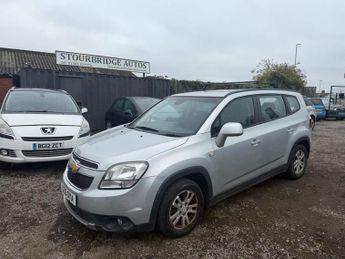 CHEVROLET ORLANDO 2.0 VCDi LT MPV 5dr Diesel Auto Euro 5 (163 ps)