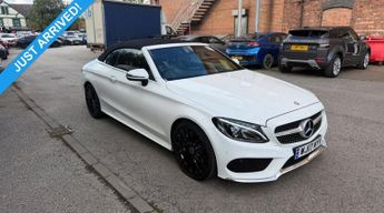 Mercedes C Class 2.1 C250d AMG Line (Premium Plus) Cabriolet 2dr Diesel G-Tronic+