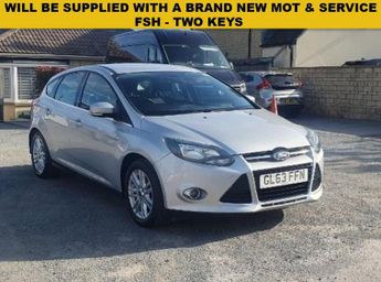 Ford Focus 1.6 Titanium Hatchback 5dr Petrol Manual Euro 5 (125 ps)