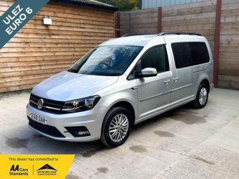 Volkswagen Caddy Maxi Life 5 Seat Petrol Auto Wheelchair Accessible Disabled Access Vehicle
