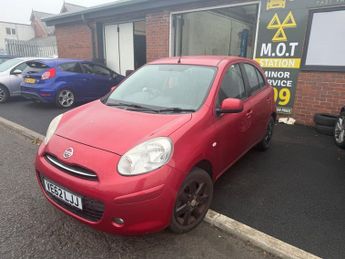 Nissan Micra 1.2 DIG-S Acenta Hatchback 5dr Petrol Manual Euro 5 (s/s) (98 ps