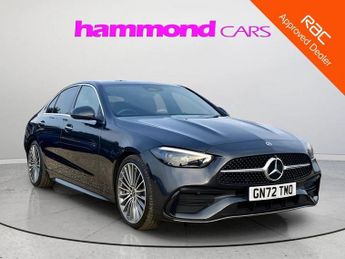 MERCEDES-BENZ C CLASS 2.0 C220dh MHEV AMG Line (Premium) Saloon 4dr Diesel Hybrid G-Tr