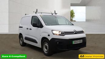 Citroen e-Berlingo White 50kWh Enterprise Edition M SWB EV, 12,300 miles, auto, 8in