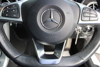 MERCEDES-BENZ SLC 2.0 SLC200 AMG Line Convertible 2dr Petrol G-Tronic Euro 6 (s/s)